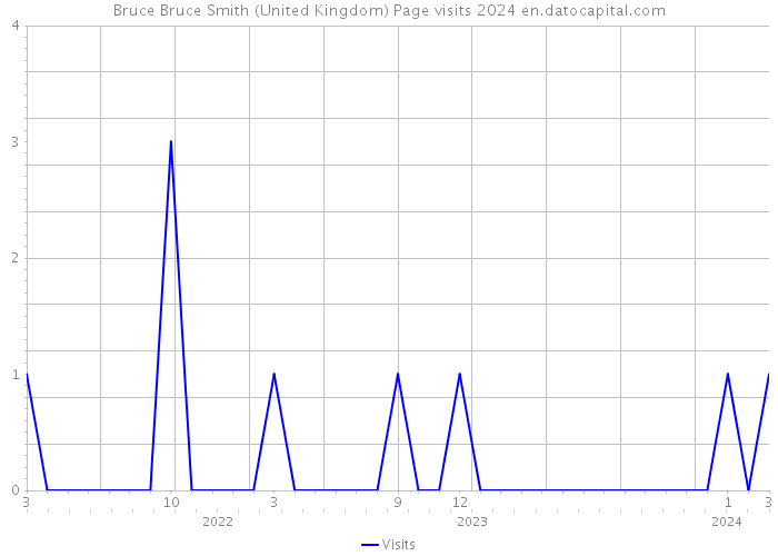 Bruce Bruce Smith (United Kingdom) Page visits 2024 