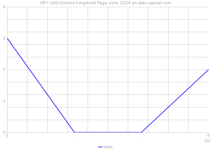 URY GAN (United Kingdom) Page visits 2024 