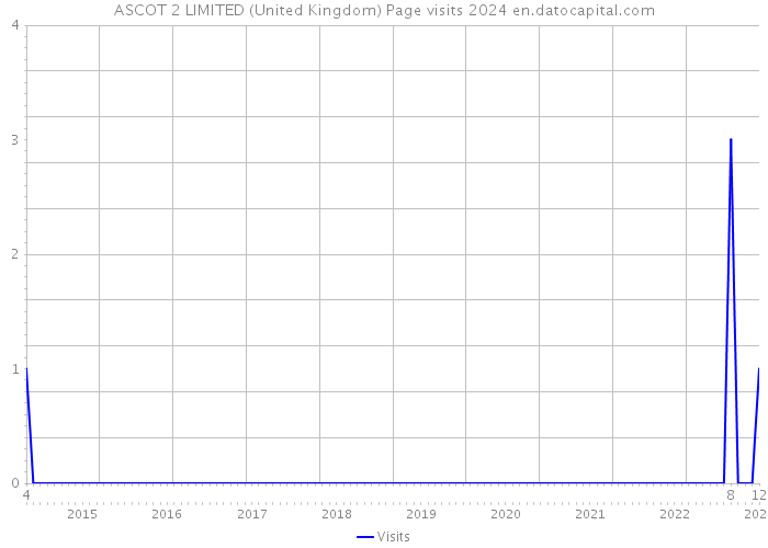 ASCOT 2 LIMITED (United Kingdom) Page visits 2024 