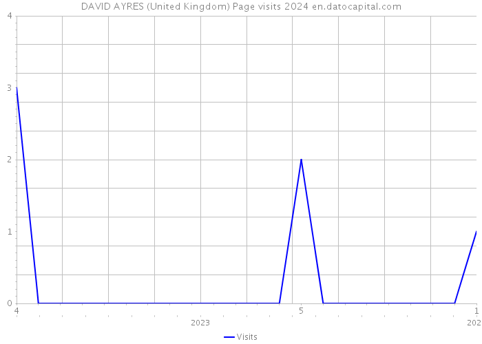 DAVID AYRES (United Kingdom) Page visits 2024 