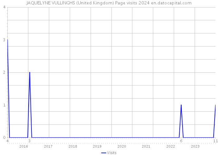JAQUELYNE VULLINGHS (United Kingdom) Page visits 2024 