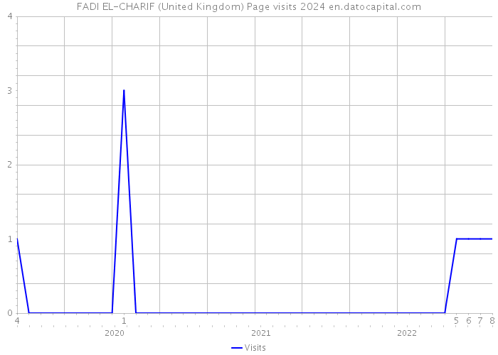 FADI EL-CHARIF (United Kingdom) Page visits 2024 