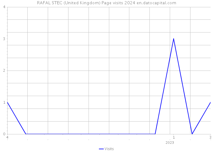RAFAL STEC (United Kingdom) Page visits 2024 
