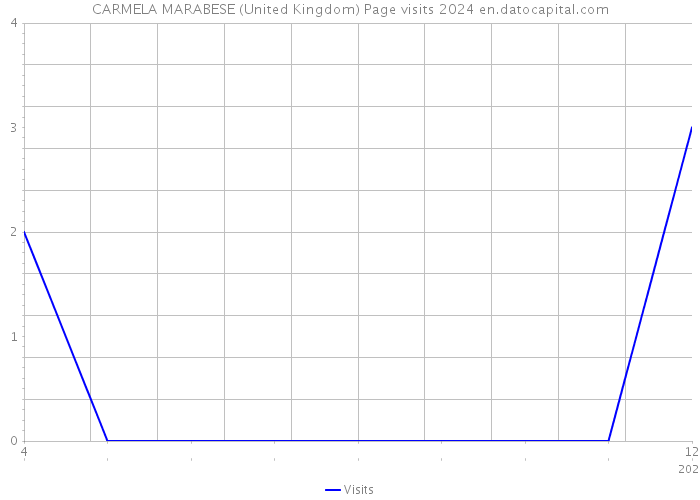 CARMELA MARABESE (United Kingdom) Page visits 2024 