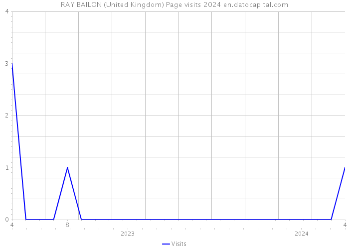 RAY BAILON (United Kingdom) Page visits 2024 