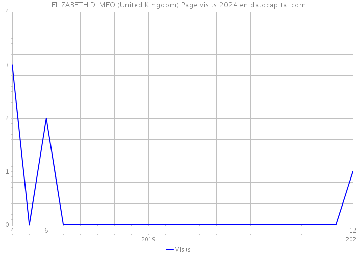 ELIZABETH DI MEO (United Kingdom) Page visits 2024 