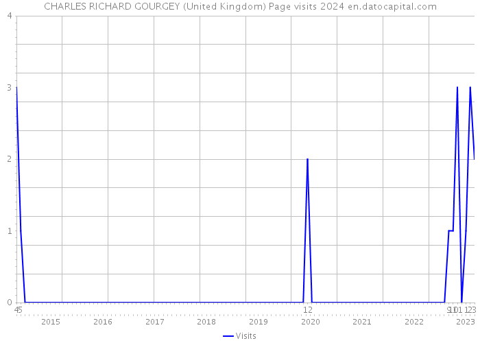CHARLES RICHARD GOURGEY (United Kingdom) Page visits 2024 