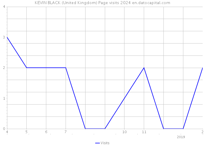 KEVIN BLACK (United Kingdom) Page visits 2024 
