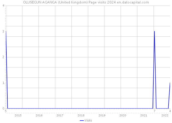OLUSEGUN AGANGA (United Kingdom) Page visits 2024 