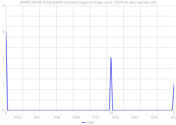 JAMES DAVID FOULSHAM (United Kingdom) Page visits 2024 