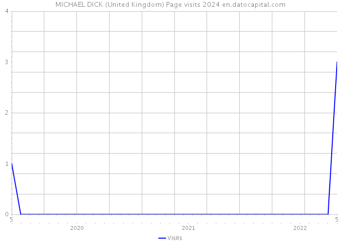 MICHAEL DICK (United Kingdom) Page visits 2024 