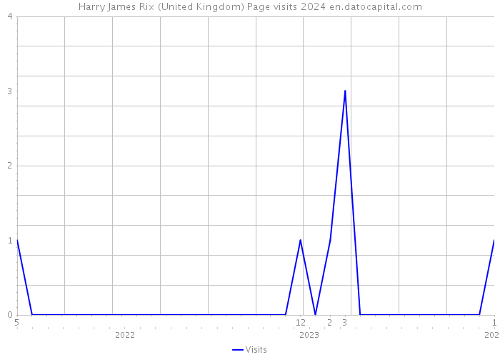 Harry James Rix (United Kingdom) Page visits 2024 