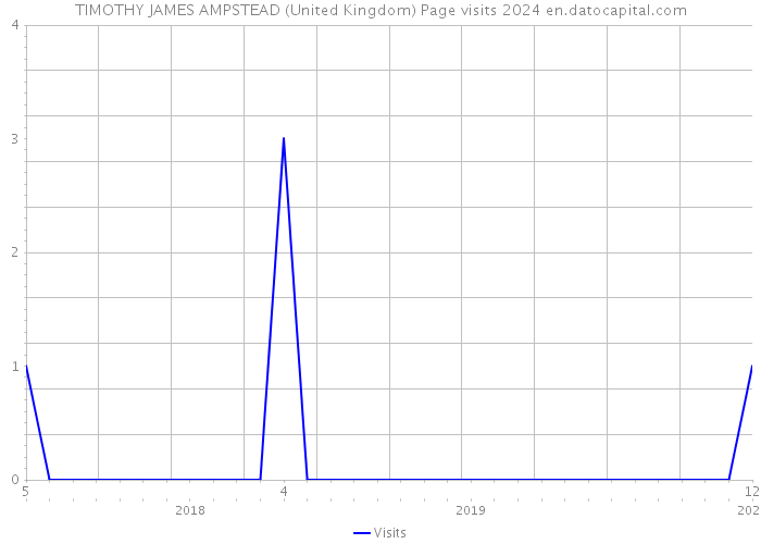 TIMOTHY JAMES AMPSTEAD (United Kingdom) Page visits 2024 