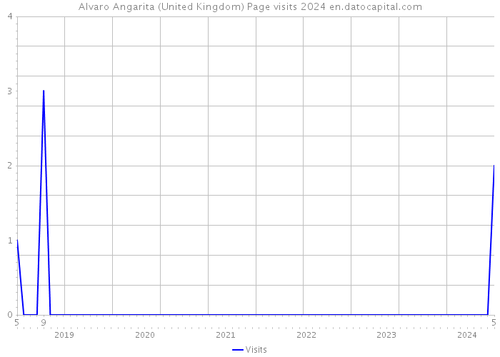 Alvaro Angarita (United Kingdom) Page visits 2024 