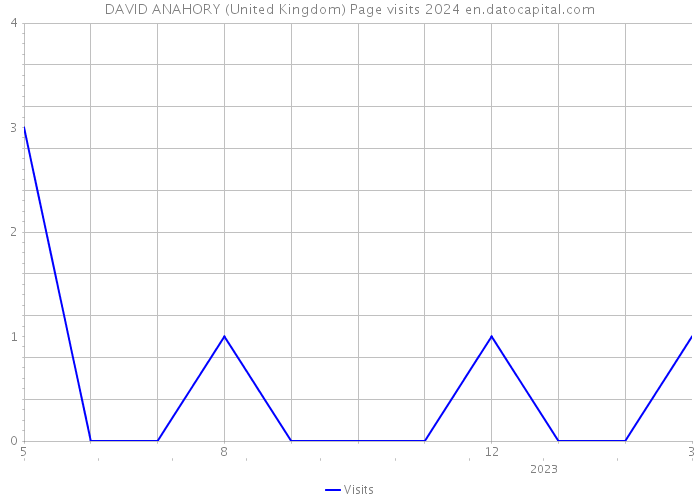 DAVID ANAHORY (United Kingdom) Page visits 2024 