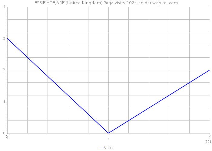 ESSIE ADEJARE (United Kingdom) Page visits 2024 