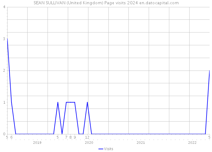 SEAN SULLIVAN (United Kingdom) Page visits 2024 