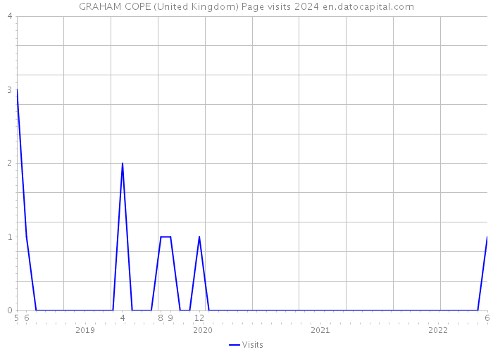 GRAHAM COPE (United Kingdom) Page visits 2024 