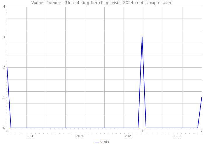 Walner Pomares (United Kingdom) Page visits 2024 