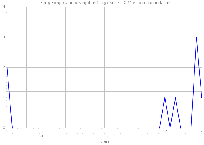 Lai Fong Fong (United Kingdom) Page visits 2024 
