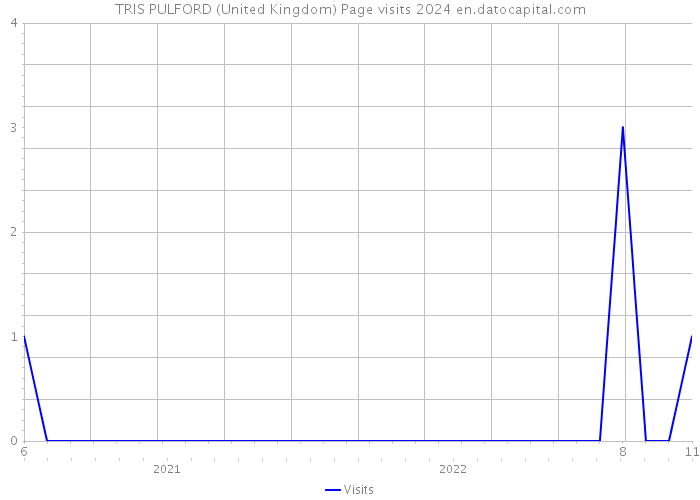 TRIS PULFORD (United Kingdom) Page visits 2024 