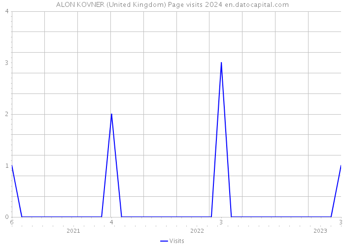 ALON KOVNER (United Kingdom) Page visits 2024 