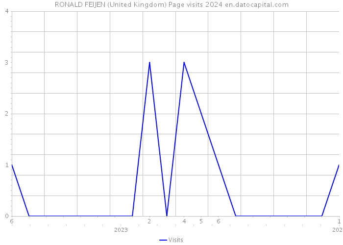 RONALD FEIJEN (United Kingdom) Page visits 2024 