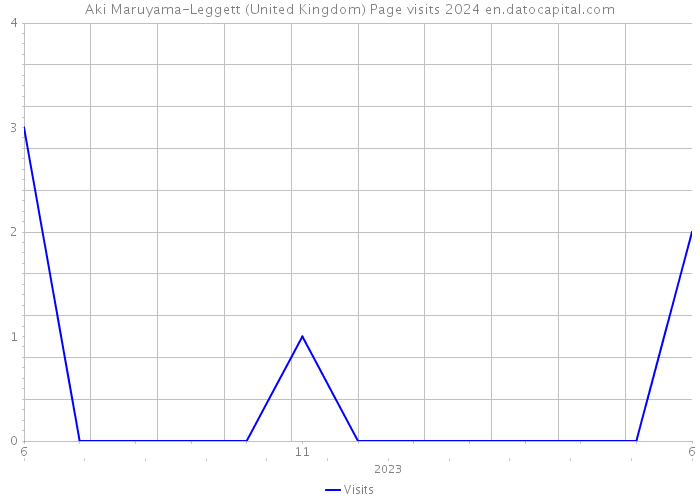 Aki Maruyama-Leggett (United Kingdom) Page visits 2024 
