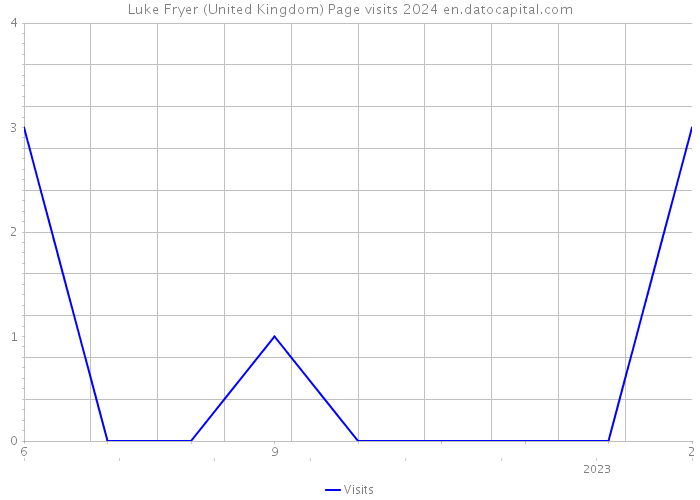 Luke Fryer (United Kingdom) Page visits 2024 
