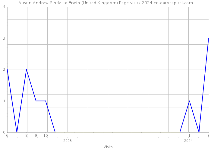 Austin Andrew Sindelka Erwin (United Kingdom) Page visits 2024 