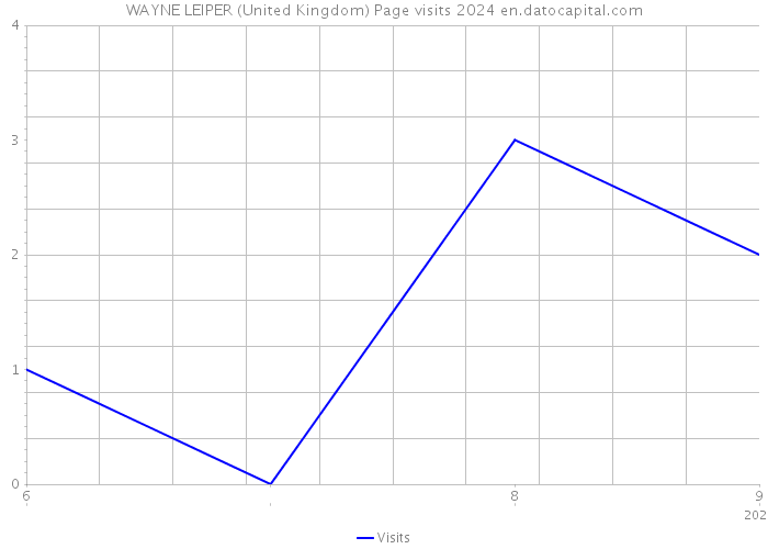 WAYNE LEIPER (United Kingdom) Page visits 2024 
