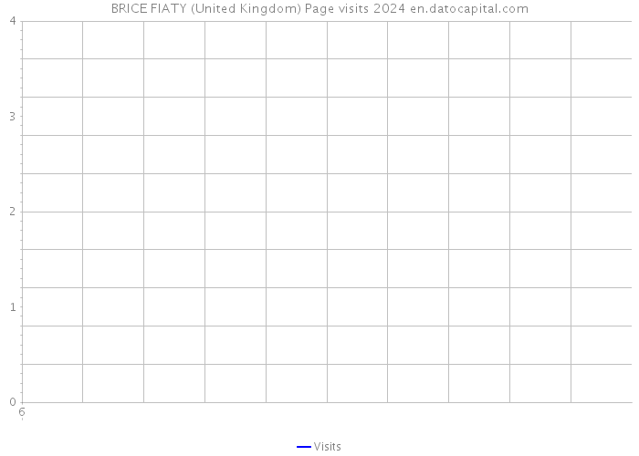BRICE FIATY (United Kingdom) Page visits 2024 
