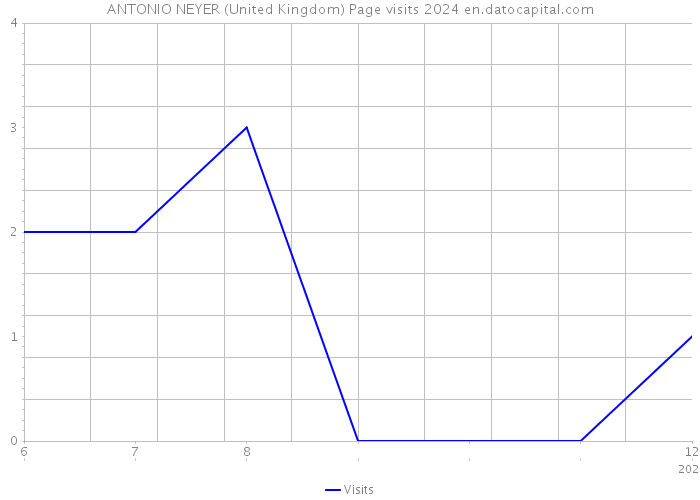 ANTONIO NEYER (United Kingdom) Page visits 2024 