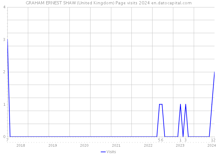GRAHAM ERNEST SHAW (United Kingdom) Page visits 2024 