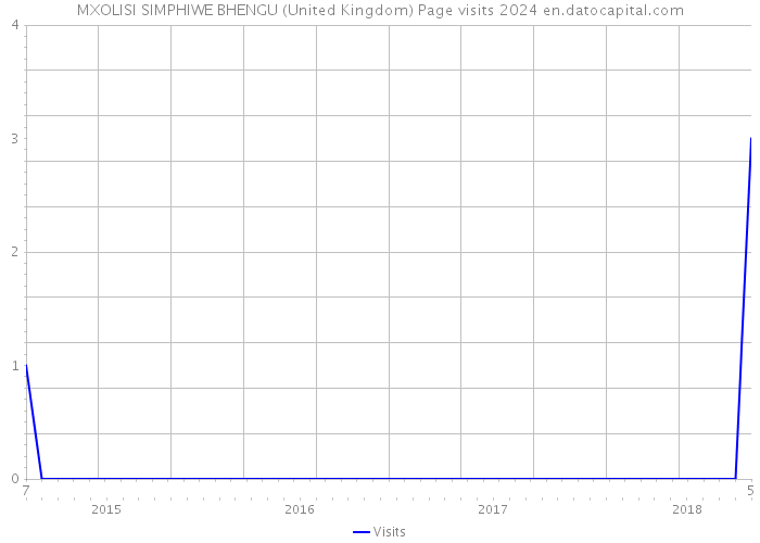 MXOLISI SIMPHIWE BHENGU (United Kingdom) Page visits 2024 