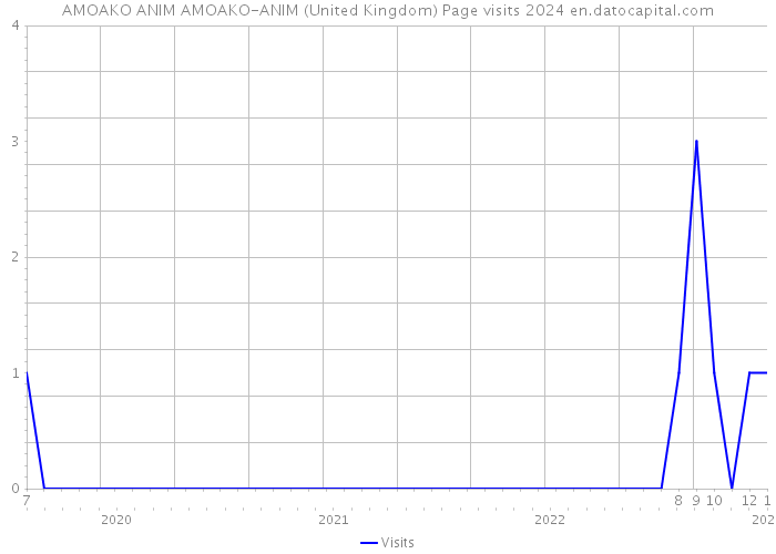 AMOAKO ANIM AMOAKO-ANIM (United Kingdom) Page visits 2024 