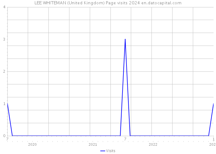 LEE WHITEMAN (United Kingdom) Page visits 2024 