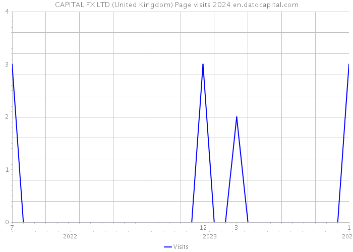 CAPITAL FX LTD (United Kingdom) Page visits 2024 