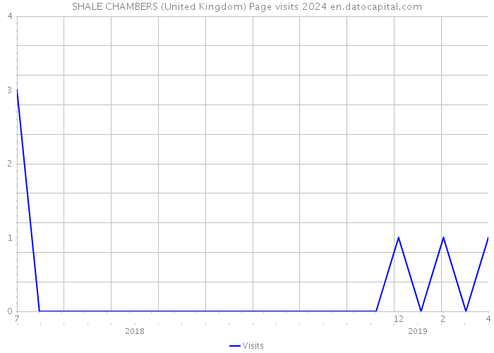 SHALE CHAMBERS (United Kingdom) Page visits 2024 