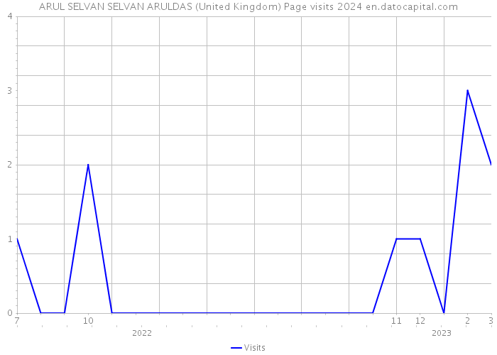 ARUL SELVAN SELVAN ARULDAS (United Kingdom) Page visits 2024 