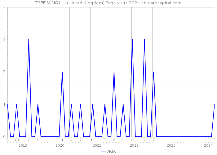 TSEE MING LIU (United Kingdom) Page visits 2024 