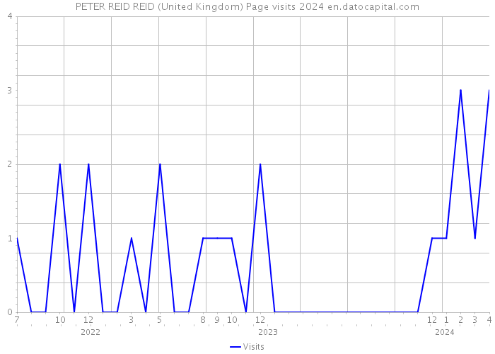 PETER REID REID (United Kingdom) Page visits 2024 