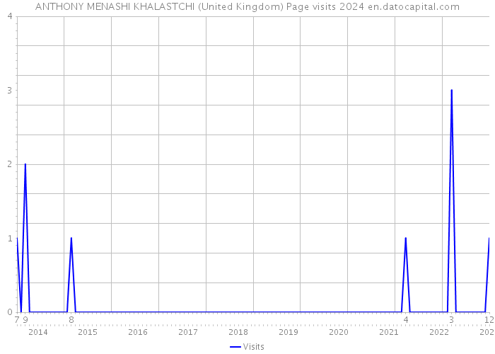ANTHONY MENASHI KHALASTCHI (United Kingdom) Page visits 2024 
