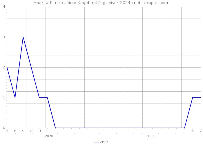 Andrew Pittas (United Kingdom) Page visits 2024 