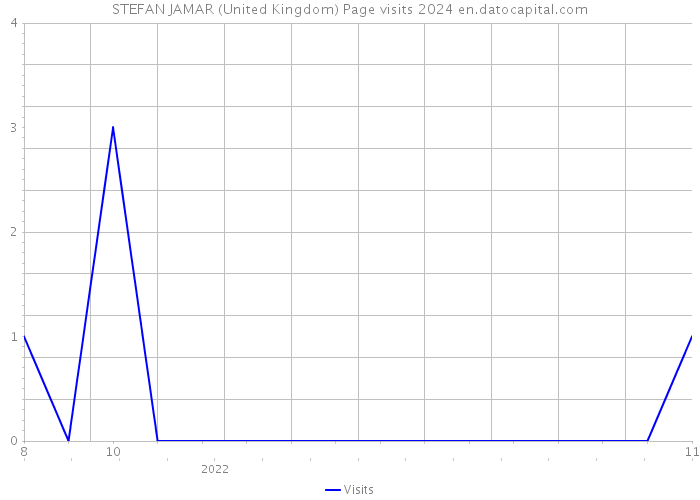 STEFAN JAMAR (United Kingdom) Page visits 2024 