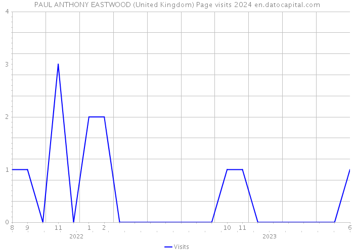 PAUL ANTHONY EASTWOOD (United Kingdom) Page visits 2024 