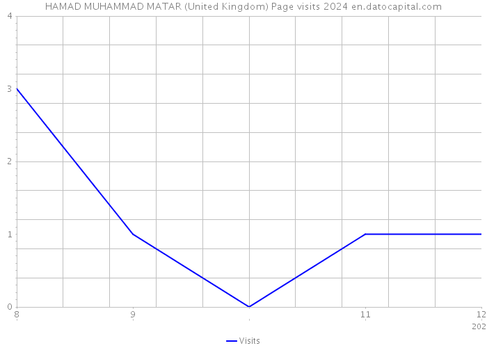 HAMAD MUHAMMAD MATAR (United Kingdom) Page visits 2024 