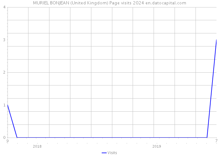 MURIEL BONJEAN (United Kingdom) Page visits 2024 