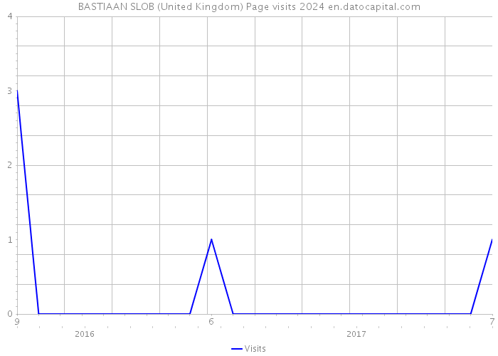 BASTIAAN SLOB (United Kingdom) Page visits 2024 