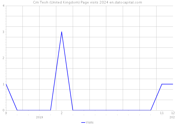 Cm Teoh (United Kingdom) Page visits 2024 